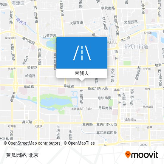 黄瓜园路地图