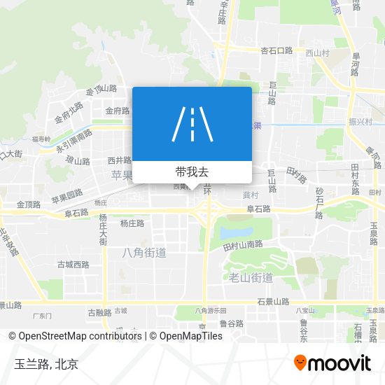 玉兰路地图