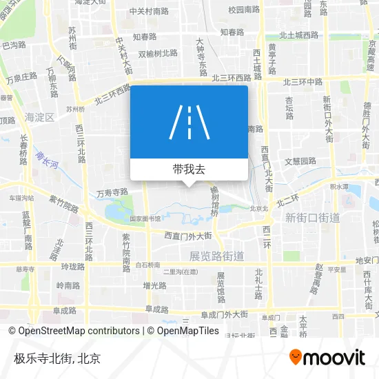 极乐寺北街地图