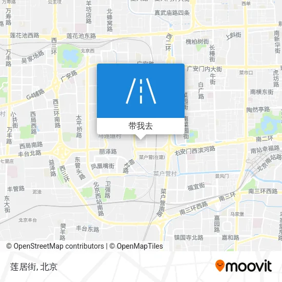 莲居街地图