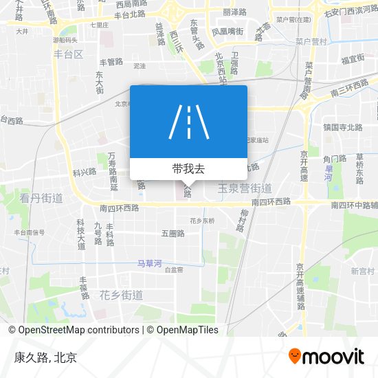 康久路地图