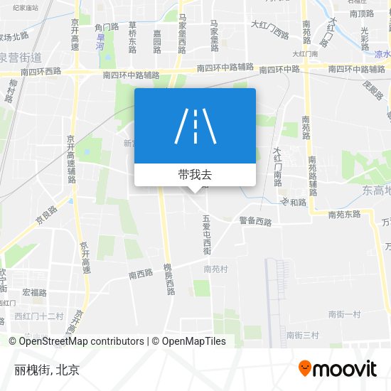 丽槐街地图