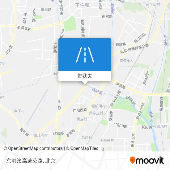 京港澳高速公路地图