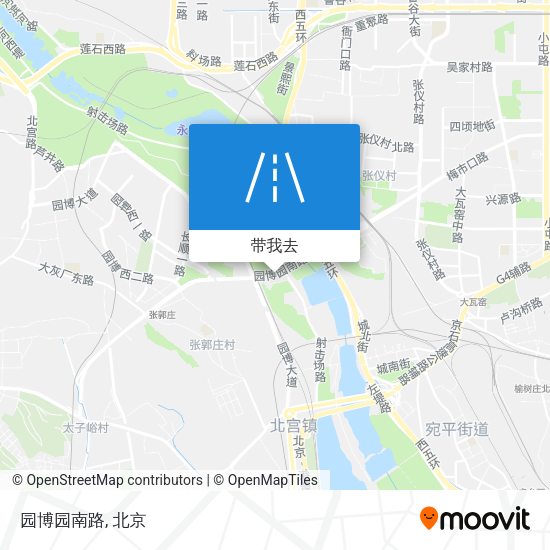 园博园南路地图