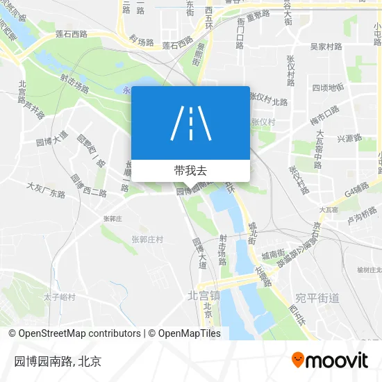 园博园南路地图