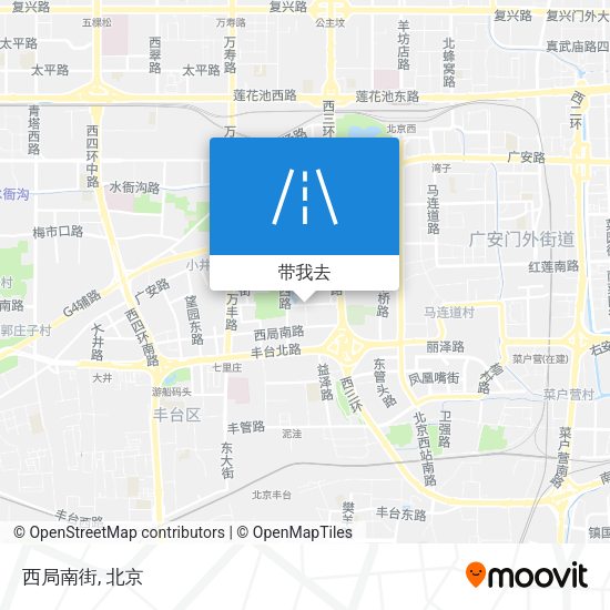 西局南街地图