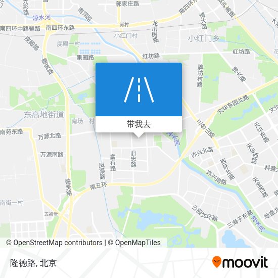 隆德路地图