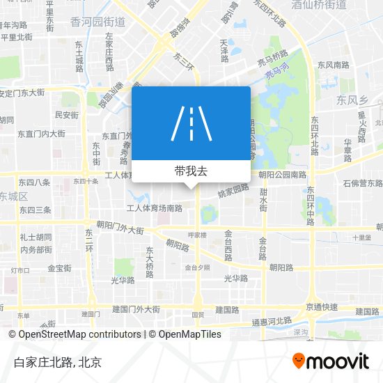 白家庄北路地图