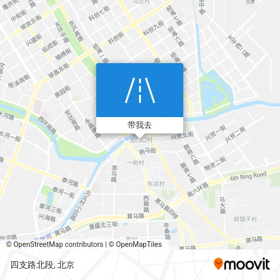 四支路北段地图
