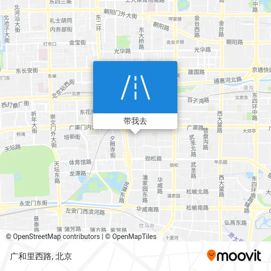 广和里西路地图