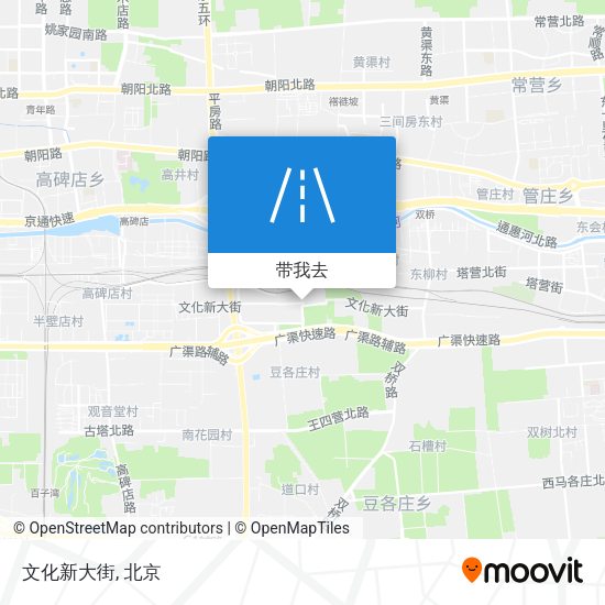 文化新大街地图