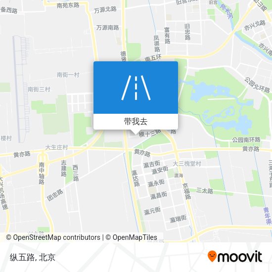 纵五路地图