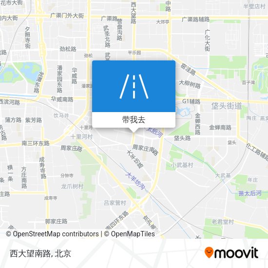 西大望南路地图