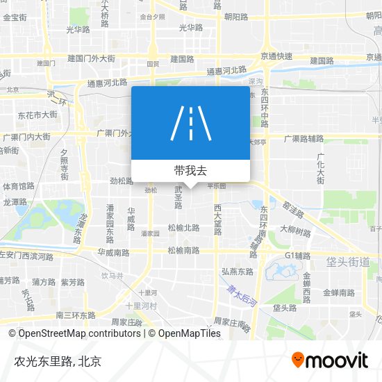 农光东里路地图