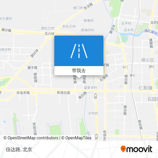 信达路地图