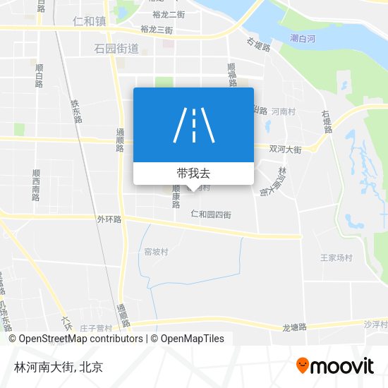林河南大街地图