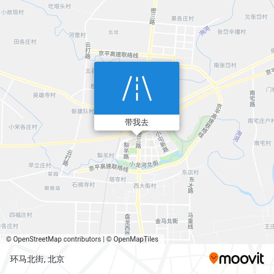 环马北街地图