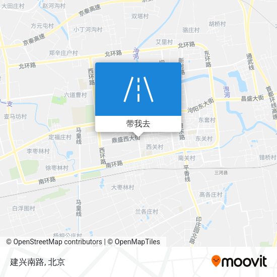 建兴南路地图