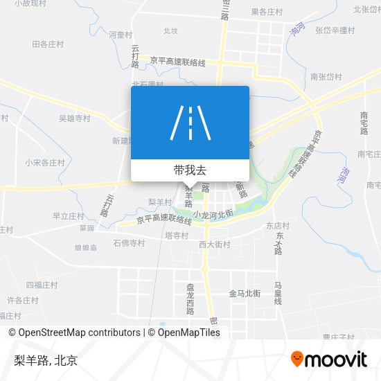 梨羊路地图