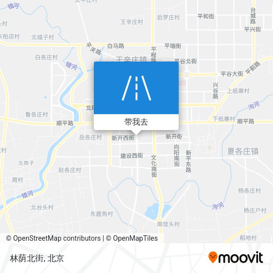 林荫北街地图