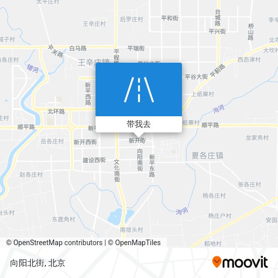 向阳北街地图