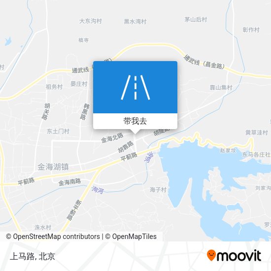 上马路地图