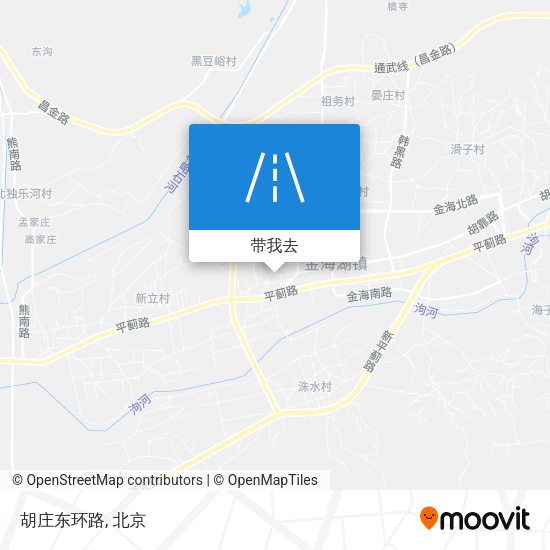 胡庄东环路地图