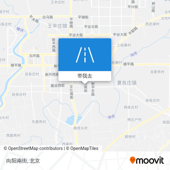 向阳南街地图