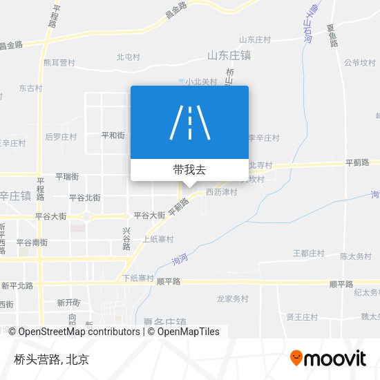 桥头营路地图