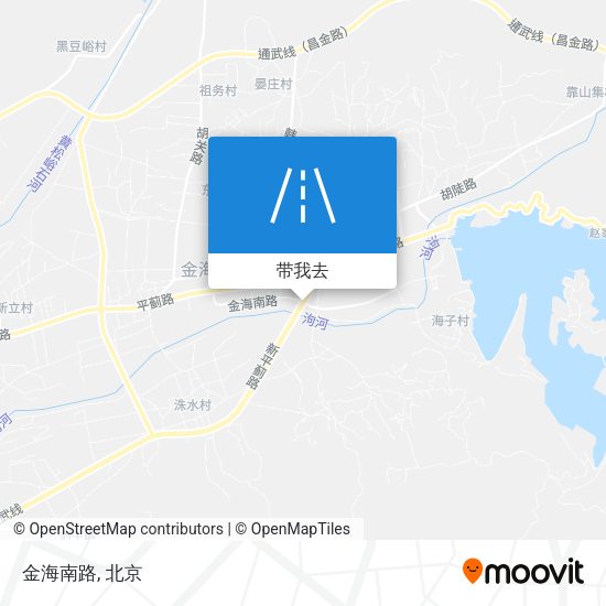 金海南路地图