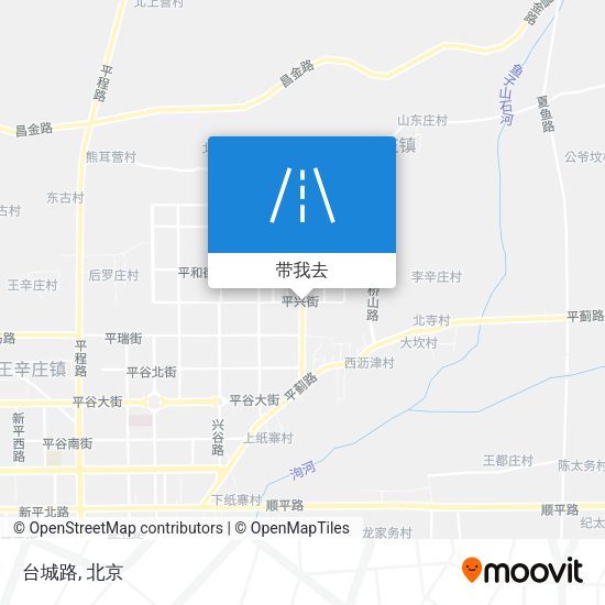 台城路地图