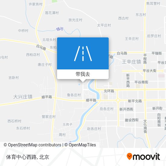 体育中心西路地图