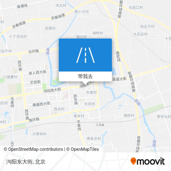 泃阳东大街地图