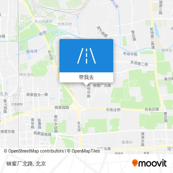 钢窗厂北路地图