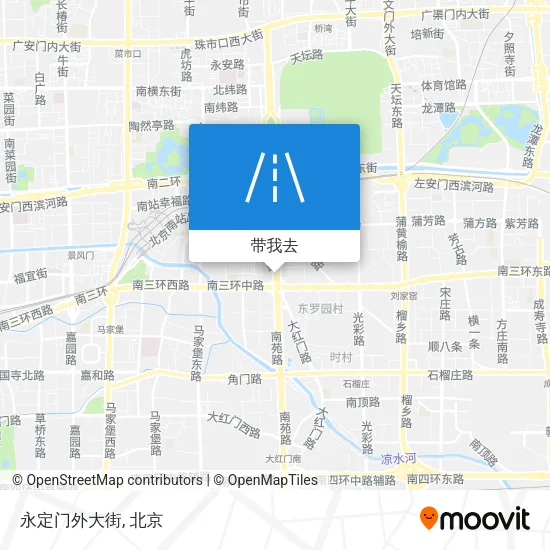 永定门外大街地图