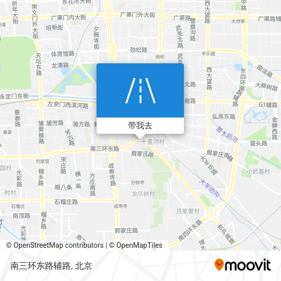 南三环东路辅路地图