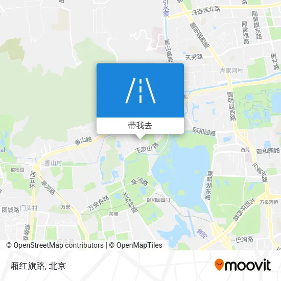 厢红旗路地图
