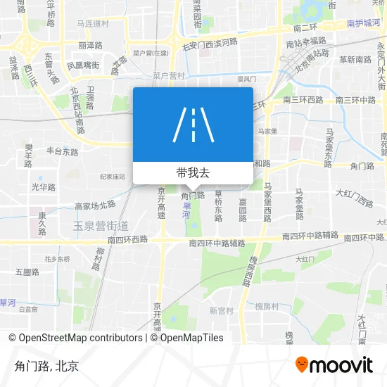 角门路地图
