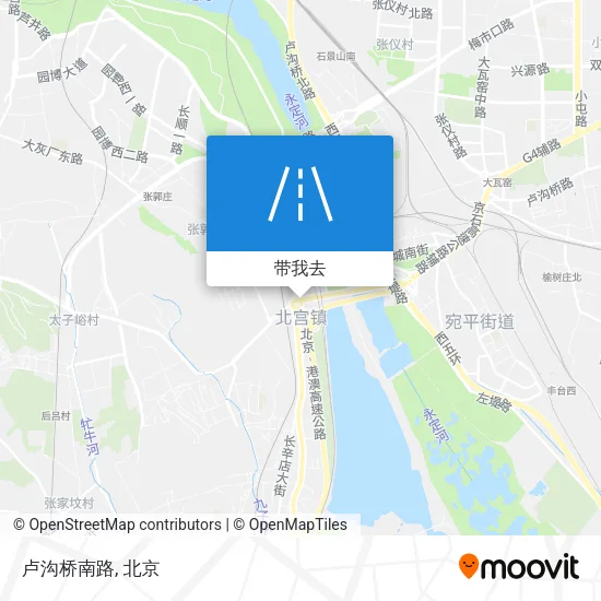 卢沟桥南路地图