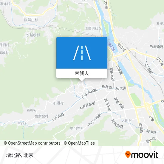 增北路地图