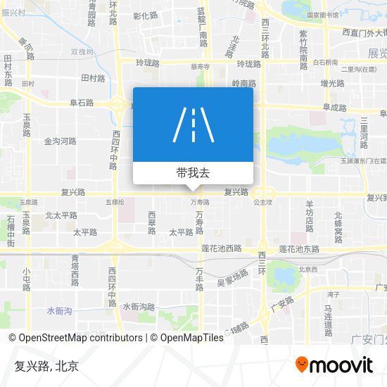 复兴路地图