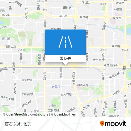 莲石东路地图