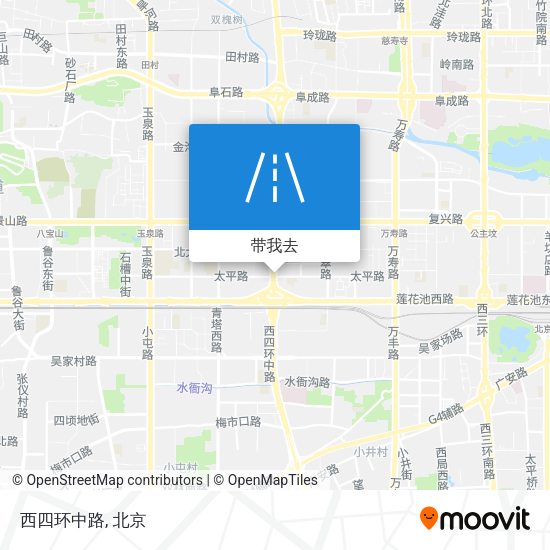 西四环中路地图