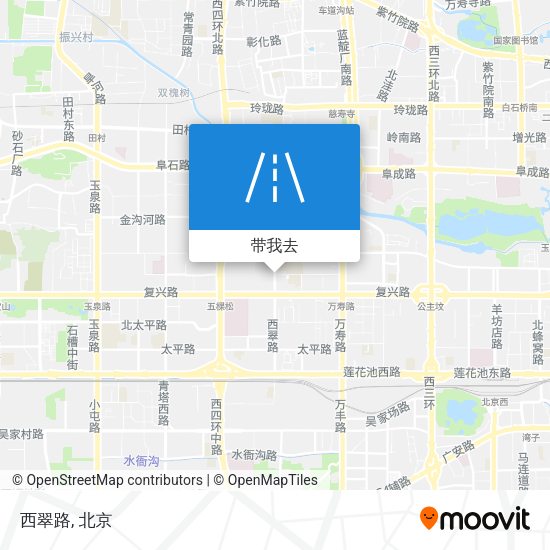西翠路地图