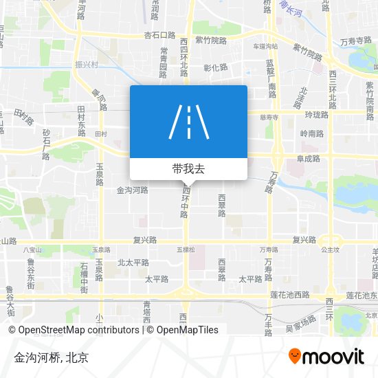 金沟河桥地图
