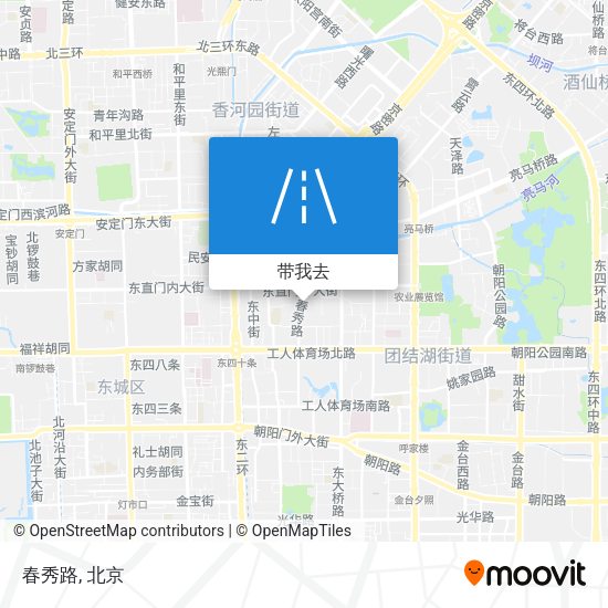春秀路地图