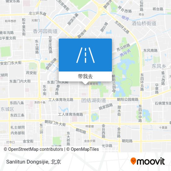 Sanlitun Dongsijie地图