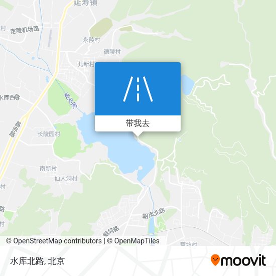 水库北路地图