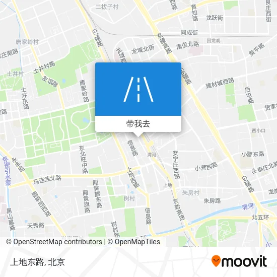 上地东路地图