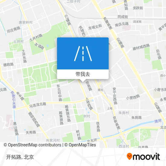 开拓路地图